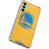 NBA Golden State Warriors Distressed Galaxy A13 5G Clear Case
