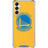 NBA Golden State Warriors Distressed Galaxy A14 5G Clear Case