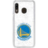 NBA Golden State Warriors Distressed Galaxy A20 Clear Case