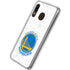 NBA Golden State Warriors Distressed Galaxy A20 Clear Case