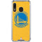 NBA Golden State Warriors Distressed Galaxy A30 Clear Case
