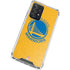 NBA Golden State Warriors Distressed Galaxy A52 5G Clear Case