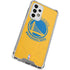 NBA Golden State Warriors Distressed Galaxy A53 5G Clear Case