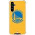 NBA Golden State Warriors Distressed Galaxy A54 5G Clear Case