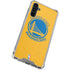 NBA Golden State Warriors Distressed Galaxy A54 5G Clear Case