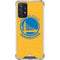 NBA Golden State Warriors Distressed Galaxy A72 5G Clear Case