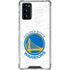 NBA Golden State Warriors Distressed Galaxy Note20 5G Clear Case