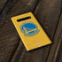 NBA Golden State Warriors Distressed Galaxy S10 Skin