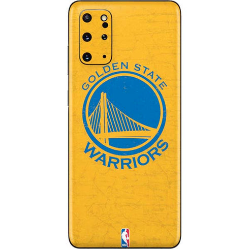 NBA Golden State Warriors Distressed Galaxy S20 Plus Skin