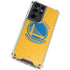 NBA Golden State Warriors Distressed Galaxy S21 Ultra 5G Clear Case