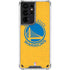 NBA Golden State Warriors Distressed Galaxy S21 Ultra 5G Clear Case