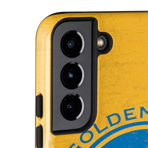 NBA Golden State Warriors Distressed Galaxy S22 Pro Case