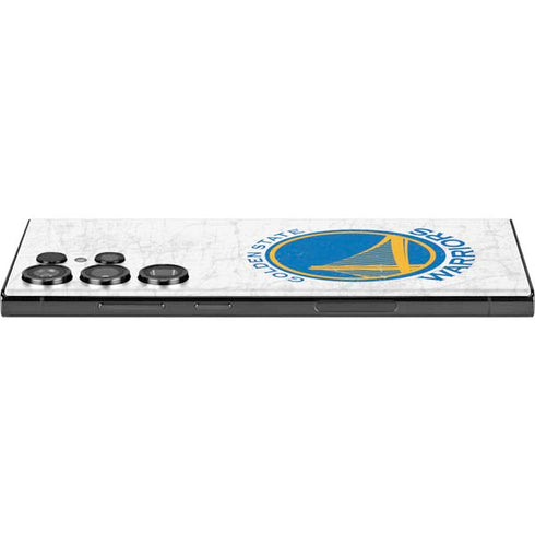 NBA Golden State Warriors Distressed Galaxy S23 Ultra Skin