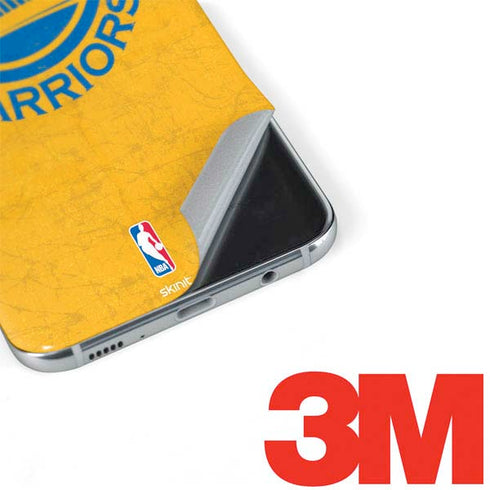 NBA Golden State Warriors Distressed Galaxy S8 Skin