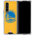 NBA Golden State Warriors Distressed Galaxy Z Fold4 5G Clear Case