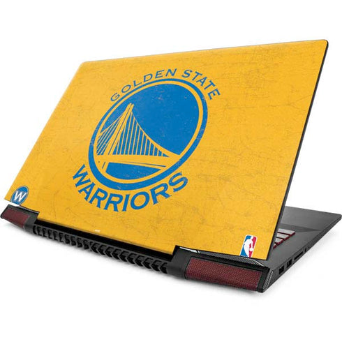 NBA Golden State Warriors Distressed Lenovo IdeaPad Skin