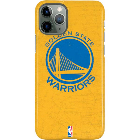 NBA Golden State Warriors Distressed iPhone 11 Pro Lite Case
