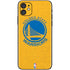 NBA Golden State Warriors Distressed iPhone 11 Skin