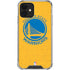 NBA Golden State Warriors Distressed iPhone 12 Clear Case