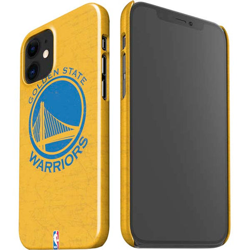 NBA Golden State Warriors Distressed iPhone 12 Mini Lite Case