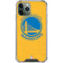 NBA Golden State Warriors Distressed iPhone 12 Pro Clear Case