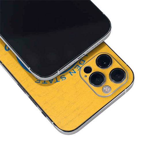 NBA Golden State Warriors Distressed iPhone 12 Pro Max Skin