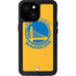 NBA Golden State Warriors Distressed iPhone 13 Mini Waterproof Case