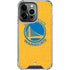 NBA Golden State Warriors Distressed iPhone 13 Pro Clear Case