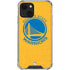 NBA Golden State Warriors Distressed iPhone 14 Plus Clear Case