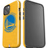 NBA Golden State Warriors Distressed iPhone 15 Impact Case