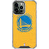 NBA Golden State Warriors Distressed iPhone 14 Pro Max Clear Case