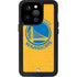 NBA Golden State Warriors Distressed iPhone 14 Pro Waterproof Case