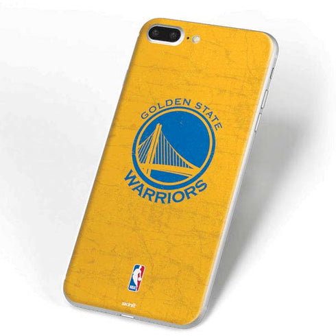 NBA Golden State Warriors Distressed iPhone 7 Plus Skin