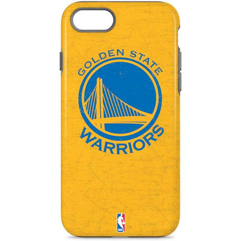 NBA Golden State Warriors Distressed iPhone 8 Pro Case