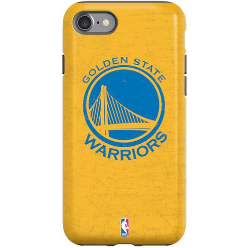 NBA Golden State Warriors Distressed iPhone SE (2nd & 3rd Gen) Pro Case