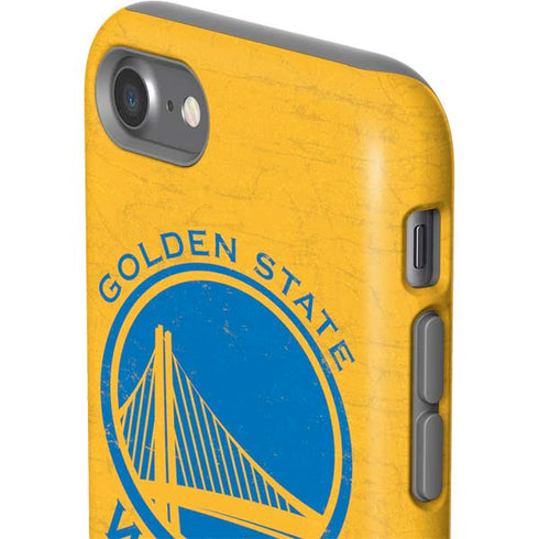 NBA Golden State Warriors Distressed iPhone SE (2nd & 3rd Gen) Pro Case