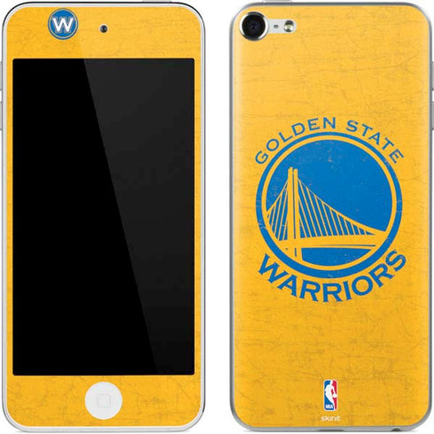 NBA Golden State Warriors Distressed Apple iPod Skin