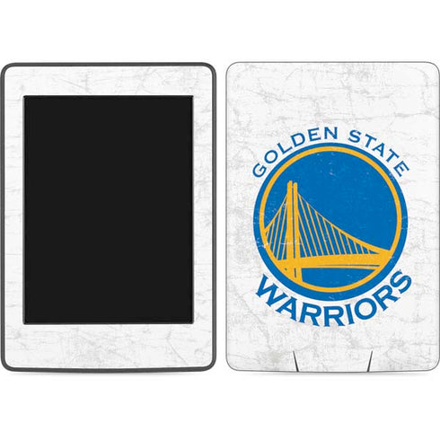 NBA Golden State Warriors Distressed Amazon Kindle Skin