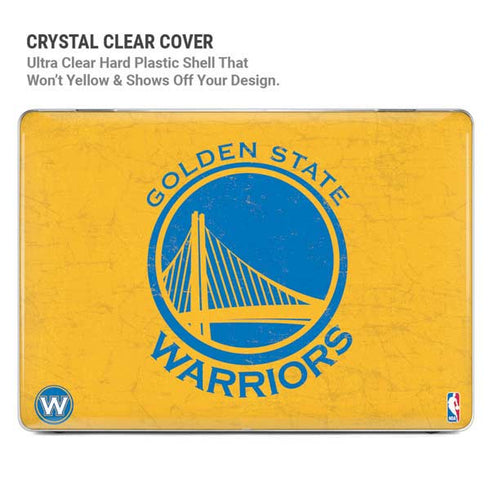 NBA Golden State Warriors Distressed MacBook Air 13in M1 (2021) Case plus Skin