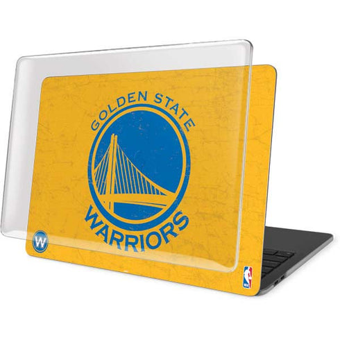 NBA Golden State Warriors Distressed MacBook Pro 13in (2020) Case plus Skin