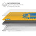NBA Golden State Warriors Distressed MacBook Pro 16in (2021-25) Case plus Skin