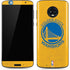 NBA Golden State Warriors Distressed Moto G6 Skin