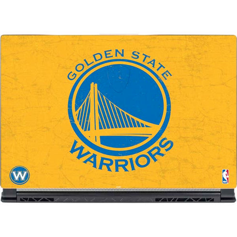 NBA Golden State Warriors Distressed MSI GS65 Stealth Laptop Skin