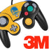 NBA Golden State Warriors Distressed Nintendo GameCube Controller Skin