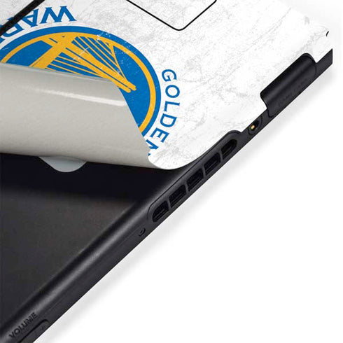 NBA Golden State Warriors Distressed Nintendo Switch Bundle Skin
