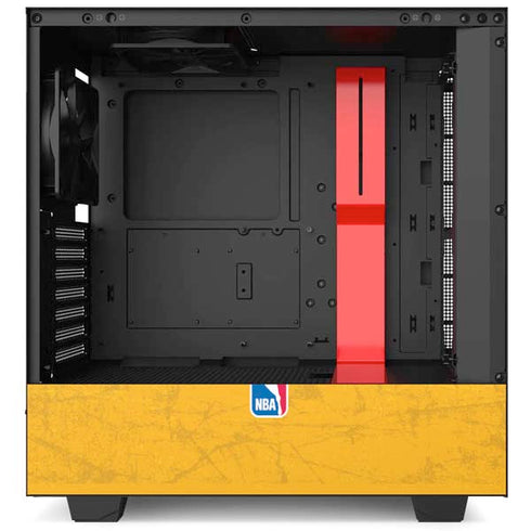 NBA Golden State Warriors Distressed NZXT H510 Compact ATX Mid-Tower Case Skin