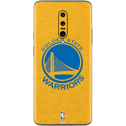 NBA Golden State Warriors Distressed OnePlus 7 Pro Skin