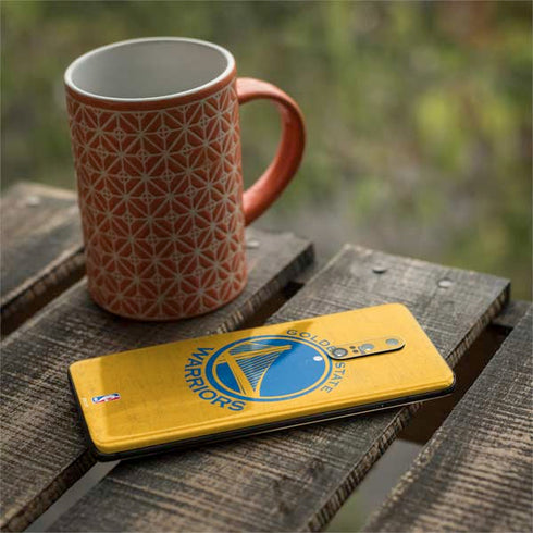 NBA Golden State Warriors Distressed OnePlus 7 Pro Skin