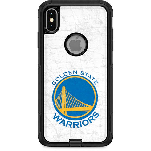 NBA Golden State Warriors Distressed Otterbox Commuter iPhone Skin
