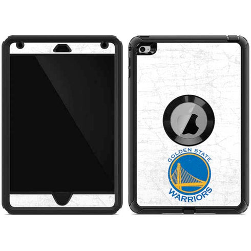 NBA Golden State Warriors Distressed Otterbox Defender iPad Skin